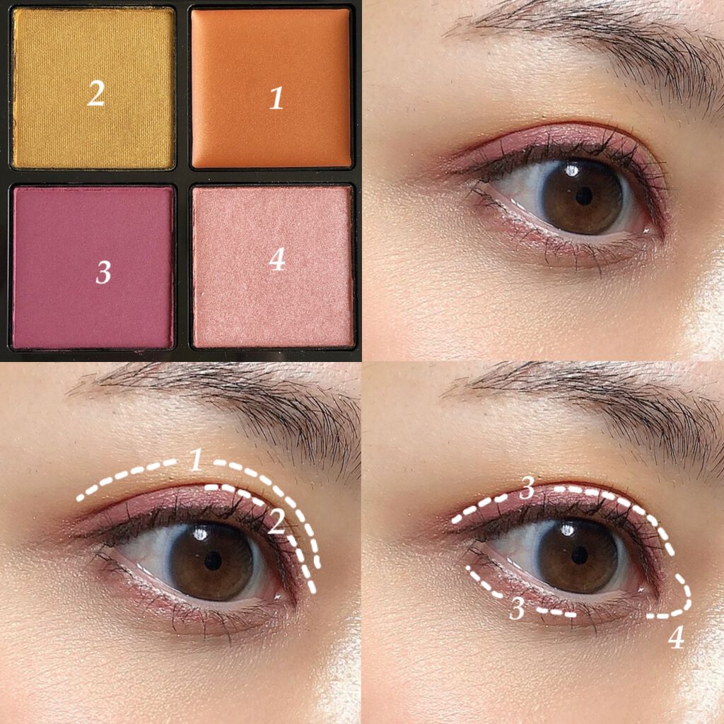 ディメンショナルビジョンアイパレット/THREE/アイシャドウパレットを使ったクチコミ(5枚目)