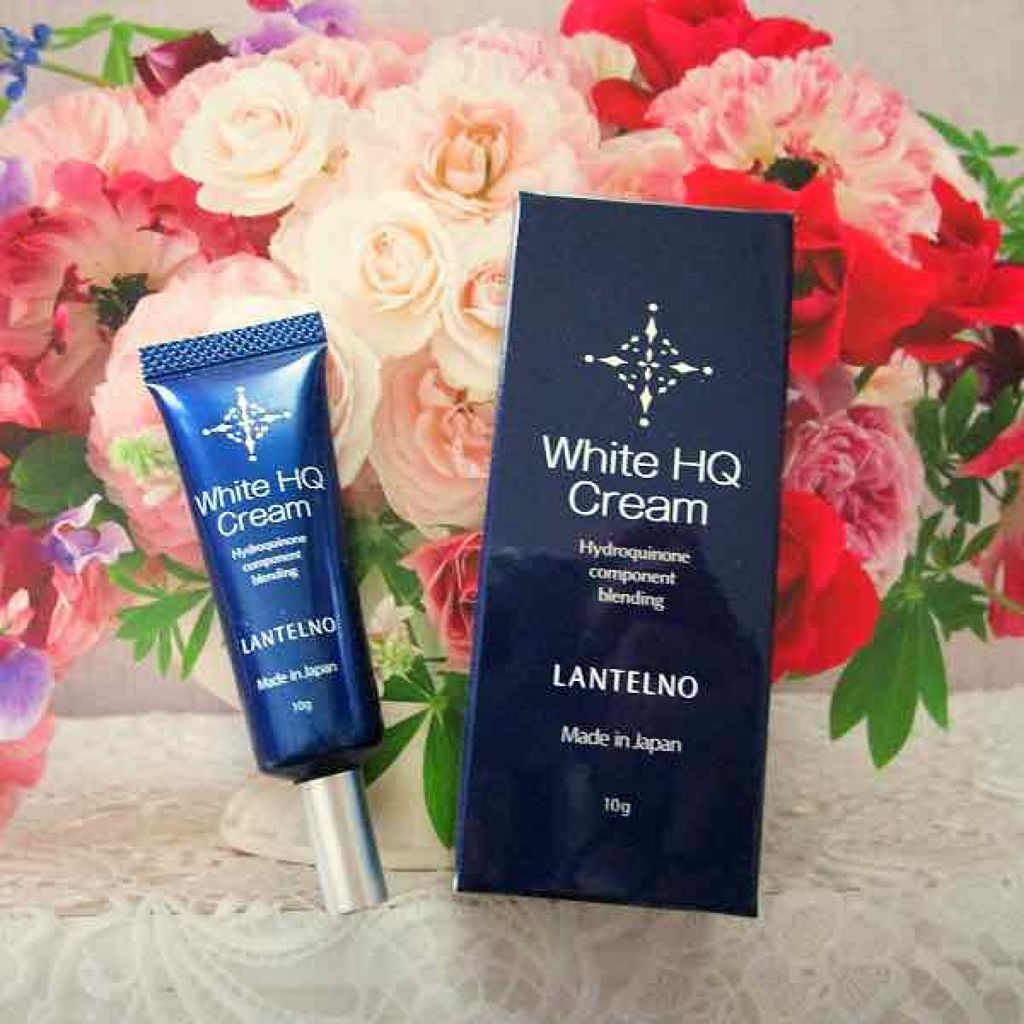 WhiteHQCream（ホワイトエイチキュークリーム）/LANTELNO/フェイスクリームを使ったクチコミ（1枚目）