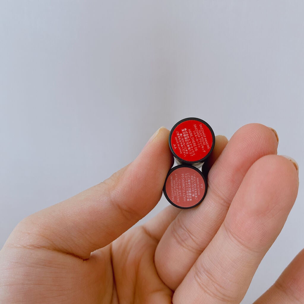 アウェイキングシルキールージュ/DAZZSHOP/口紅を使ったクチコミ(4枚目)