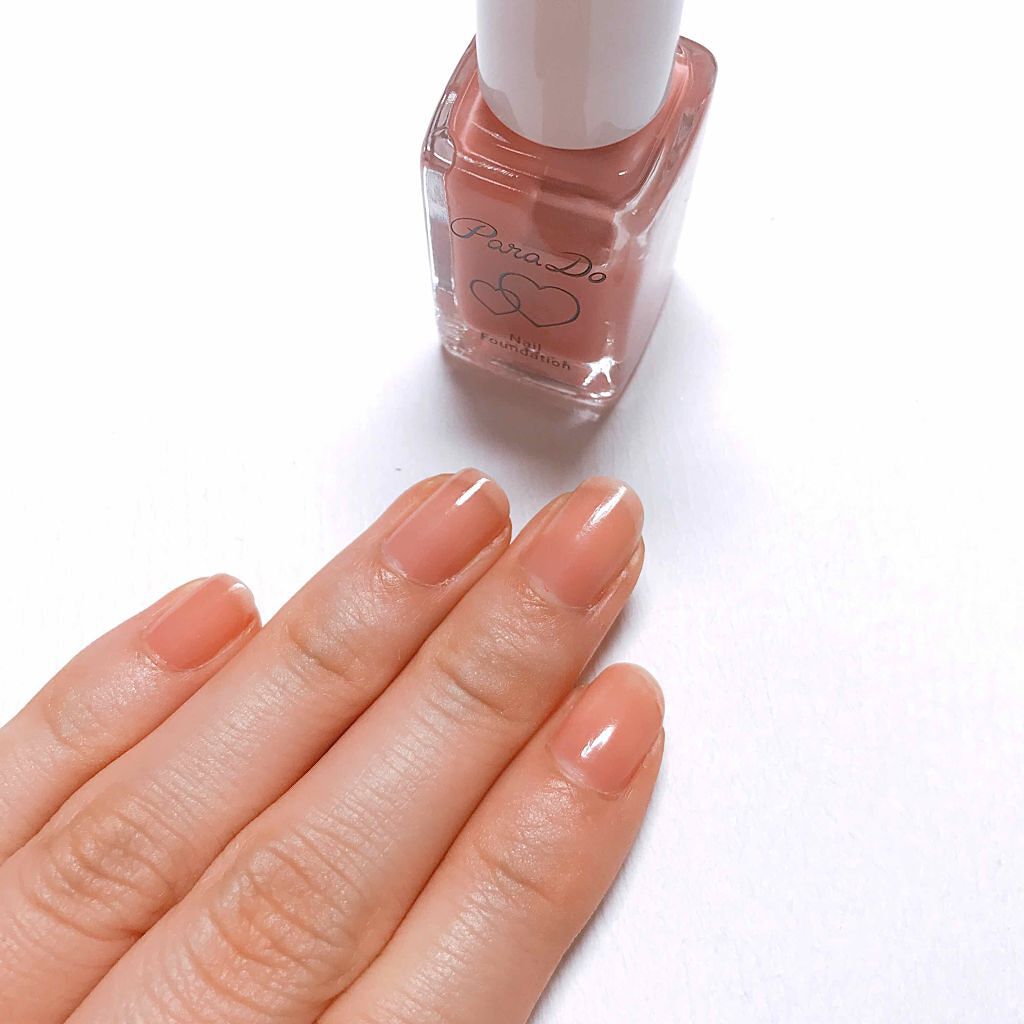 ネイルファンデーション/パラドゥ/マニキュアを使ったクチコミ(2枚目)