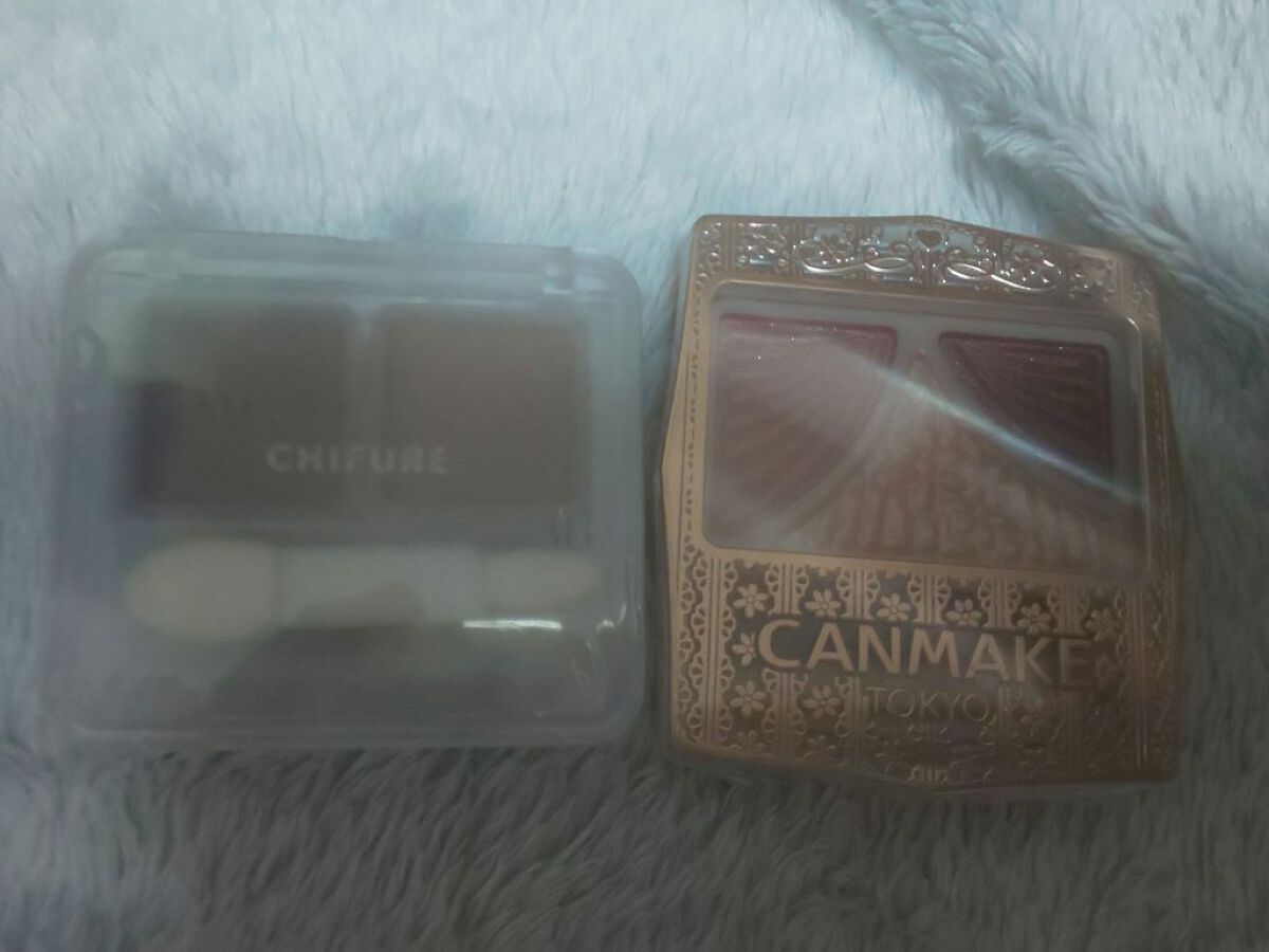 ツイン カラー アイシャドウ/ちふれ/アイシャドウパレットを使ったクチコミ（1枚目）