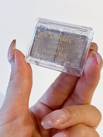 ジュエリーシャドウベール 03 ベビーローズ/キャンメイク/アイシャドウパレットを使ったクチコミ(2枚目)