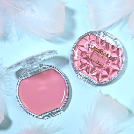 クリームチーク/キャンメイク/ジェル・クリームチークを使ったクチコミ(1枚目)