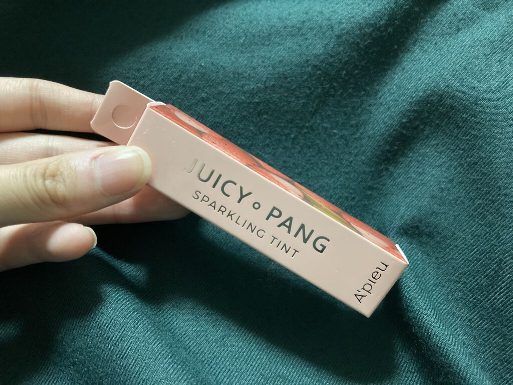 アピュー ジューシーパン スパークリングティント/A’pieu/口紅を使ったクチコミ（1枚目）