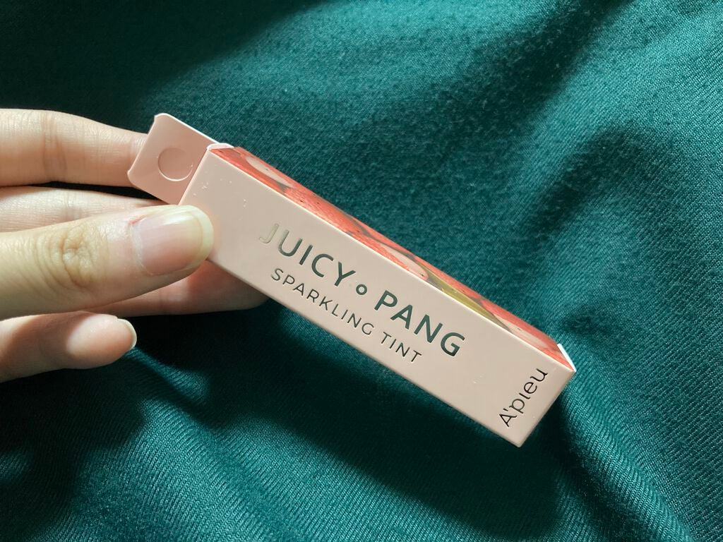 アピュー ジューシーパン スパークリングティント/A’pieu/口紅を使ったクチコミ(1枚目)