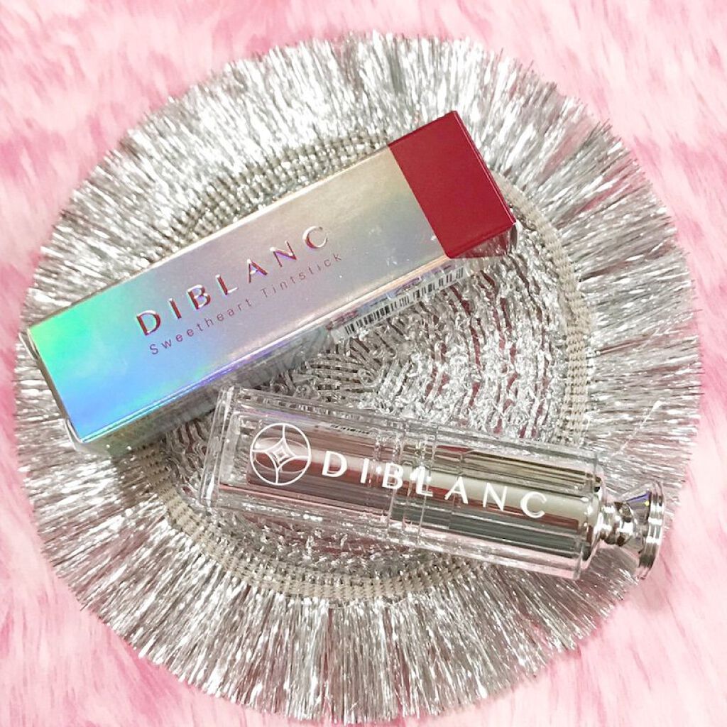  スイートハート ティントスティック/DIBLANC/リップティントを使ったクチコミ（1枚目）