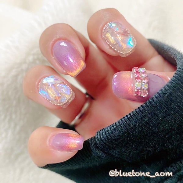 moonlight gel/ネイル工房/ジェルネイル by ⋆͛🦖⋆͛aomi