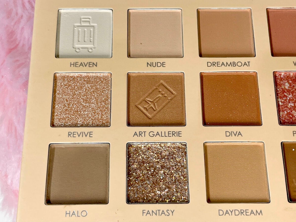 GO TRAVEL 15色アイシャドウパレット/FOCALLURE/アイシャドウパレットを使ったクチコミ(3枚目)