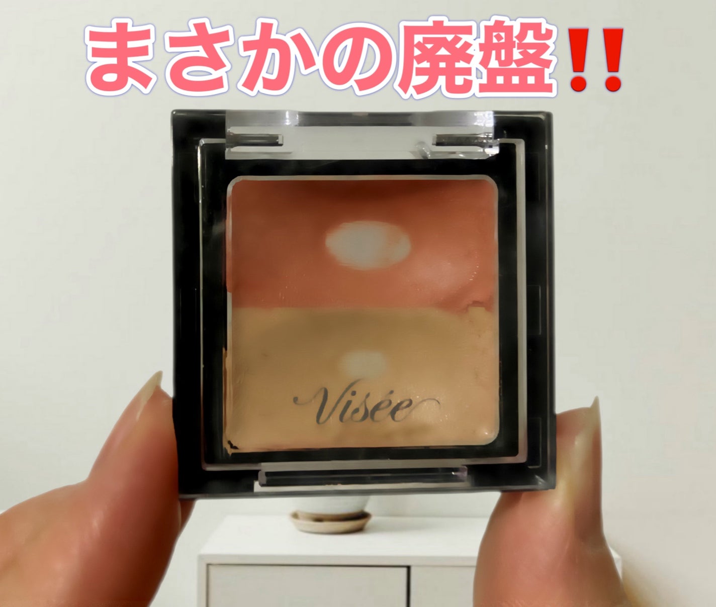 リシェ レッドトリック アイコンシーラー/Visée/パレットコンシーラーを使ったクチコミ(1枚目)