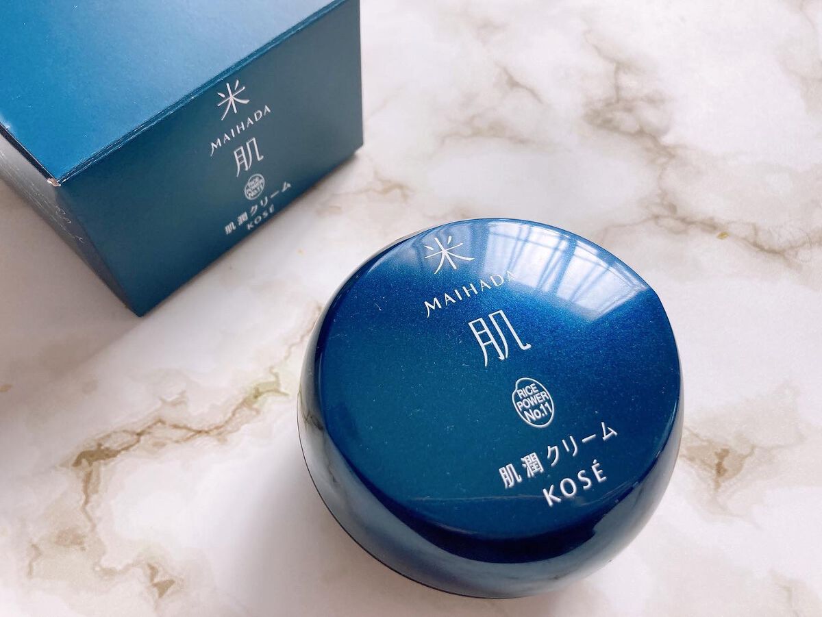 肌潤クリーム/米肌/フェイスクリームを使ったクチコミ(4枚目)