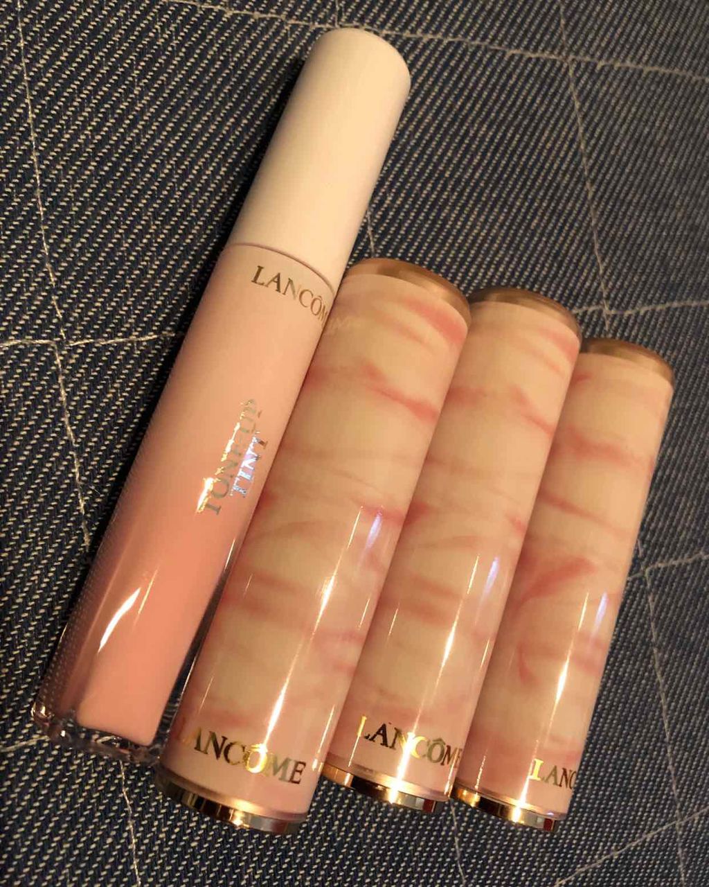 ラプソリュ トーン アップ バーム/LANCOME/口紅を使ったクチコミ(1枚目)