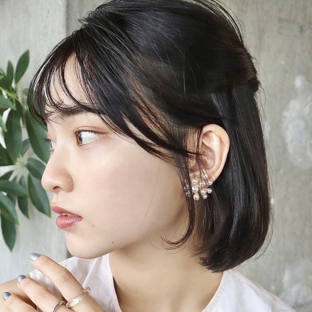 ほのかフォロバ100 on LIPS 「不器用さん必見!ボブ、ショート向けの簡単ヘアアレンジ集めました..」(4枚目)