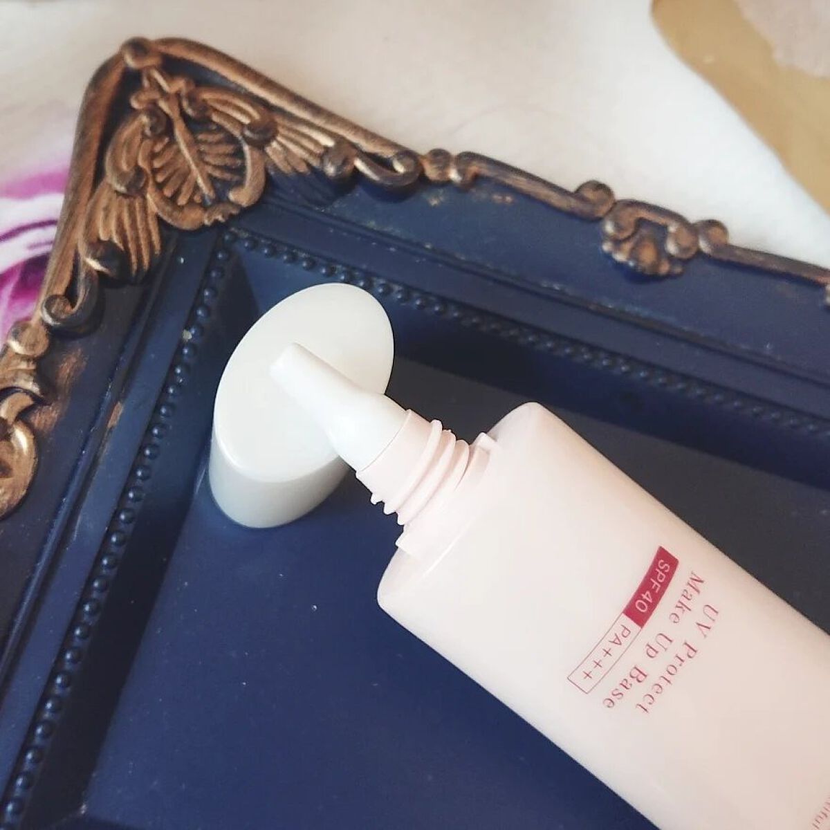 UVプロテクト メイクアップベース/FINE VISUAL/化粧下地を使ったクチコミ（3枚目）