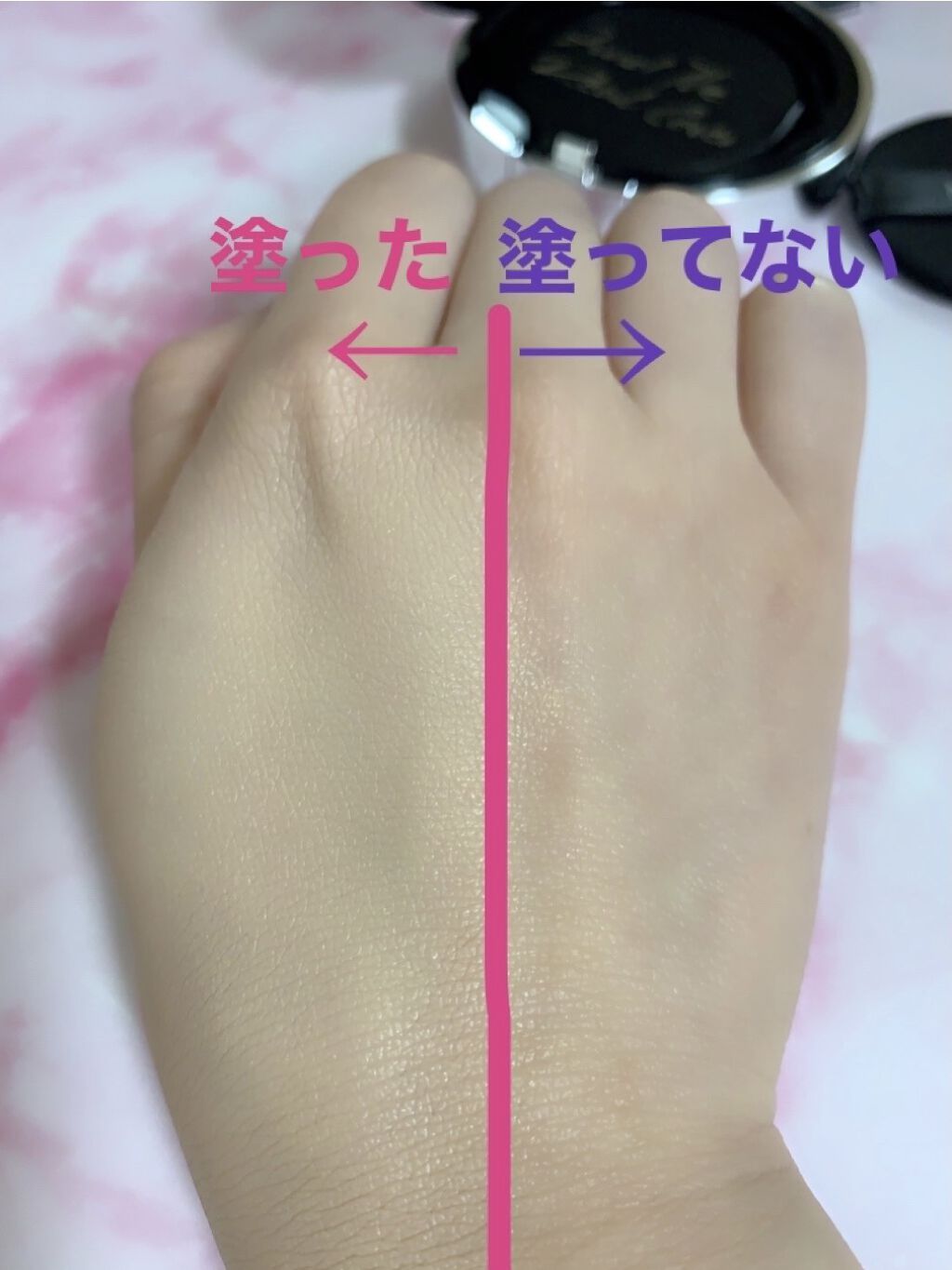 ファインド ザ リアル カバー クッション/Milk Touch/クッションファンデーションを使ったクチコミ（3枚目）