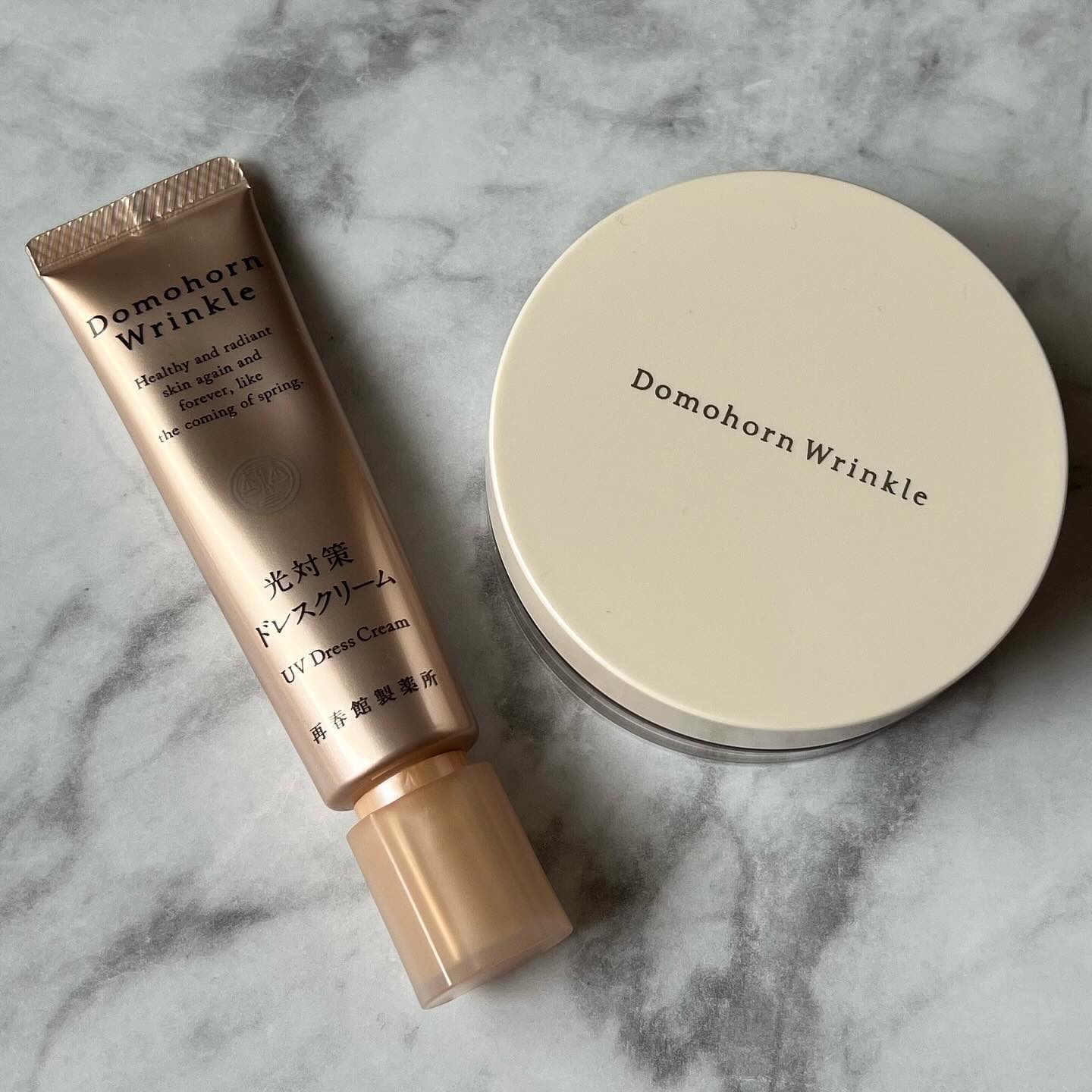 ドモホルンリンクルのベースメイク 光対策 ドレスクリーム＆フェイス