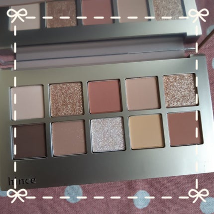 ニューデップスアイシャドウパレット/hince/アイシャドウパレットを使ったクチコミ(1枚目)