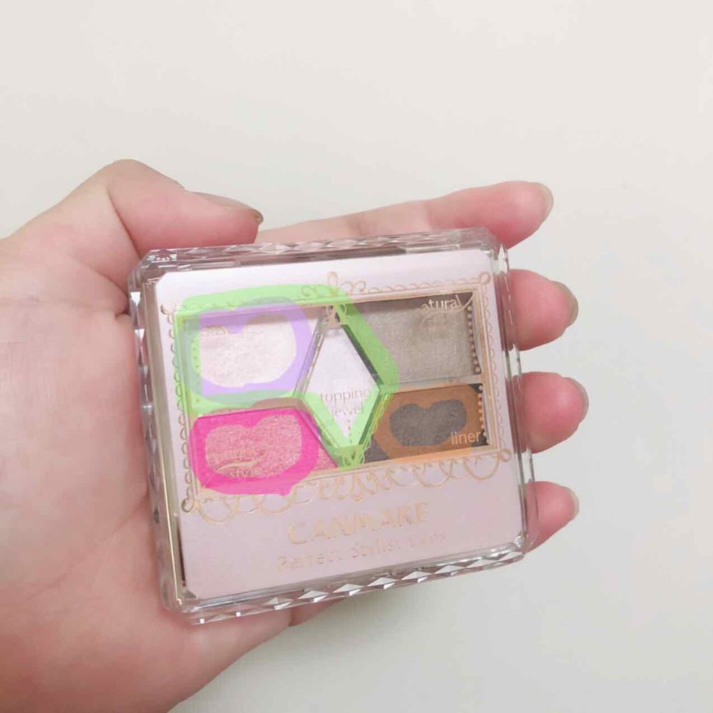 【旧品】パーフェクトスタイリストアイズ/キャンメイク/アイシャドウパレットを使ったクチコミ（3枚目）