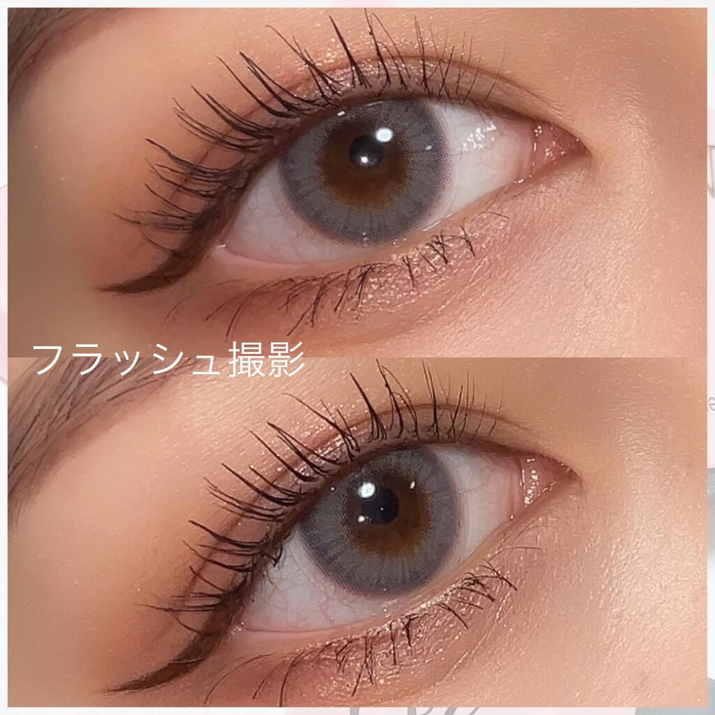 ブロー(Blow) ミッドナイトグレー(Midnight Gray)/OLOLA/カラーコンタクトレンズを使ったクチコミ（3枚目）