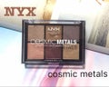 コスミックメタル シャドウ パレット / NYX Professional Makeup