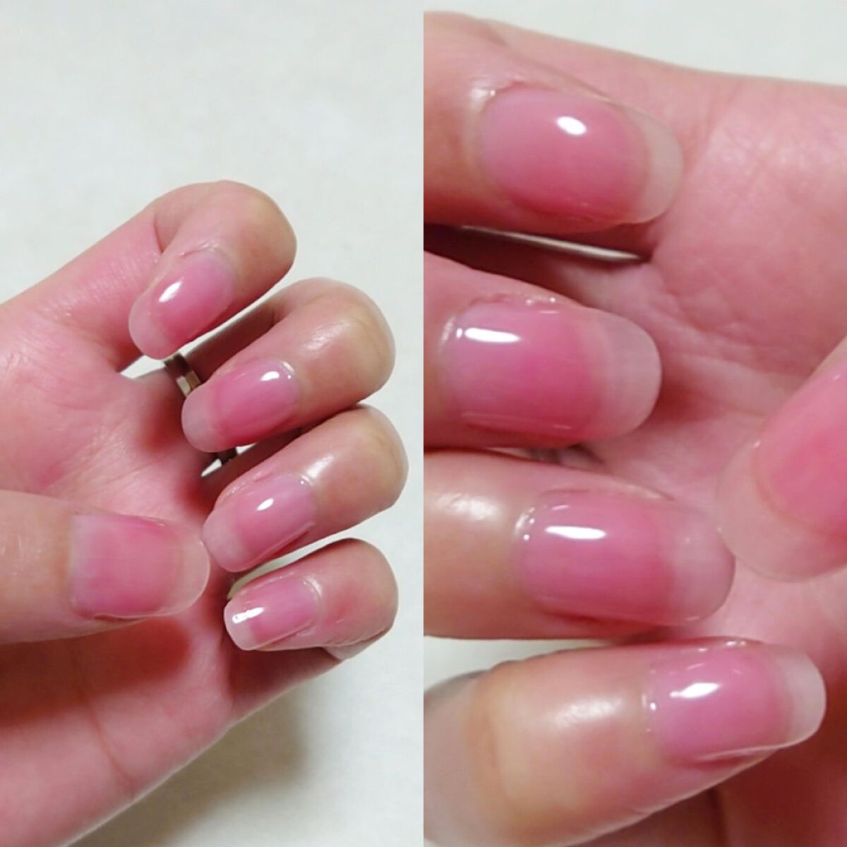 BRG ジェルネイル 24 ローズピンク/DAISO/ジェルネイルを使ったクチコミ（1枚目）