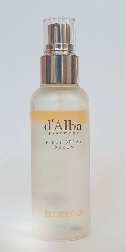ダルバ ホワイトトリュフファーストスプレーセラム/ダルバ/ミスト状化粧水を使ったクチコミ(1枚目)