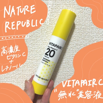 ビタペアC ビタレチ美容液/ネイチャーリパブリック/美容液を使ったクチコミ(1枚目)