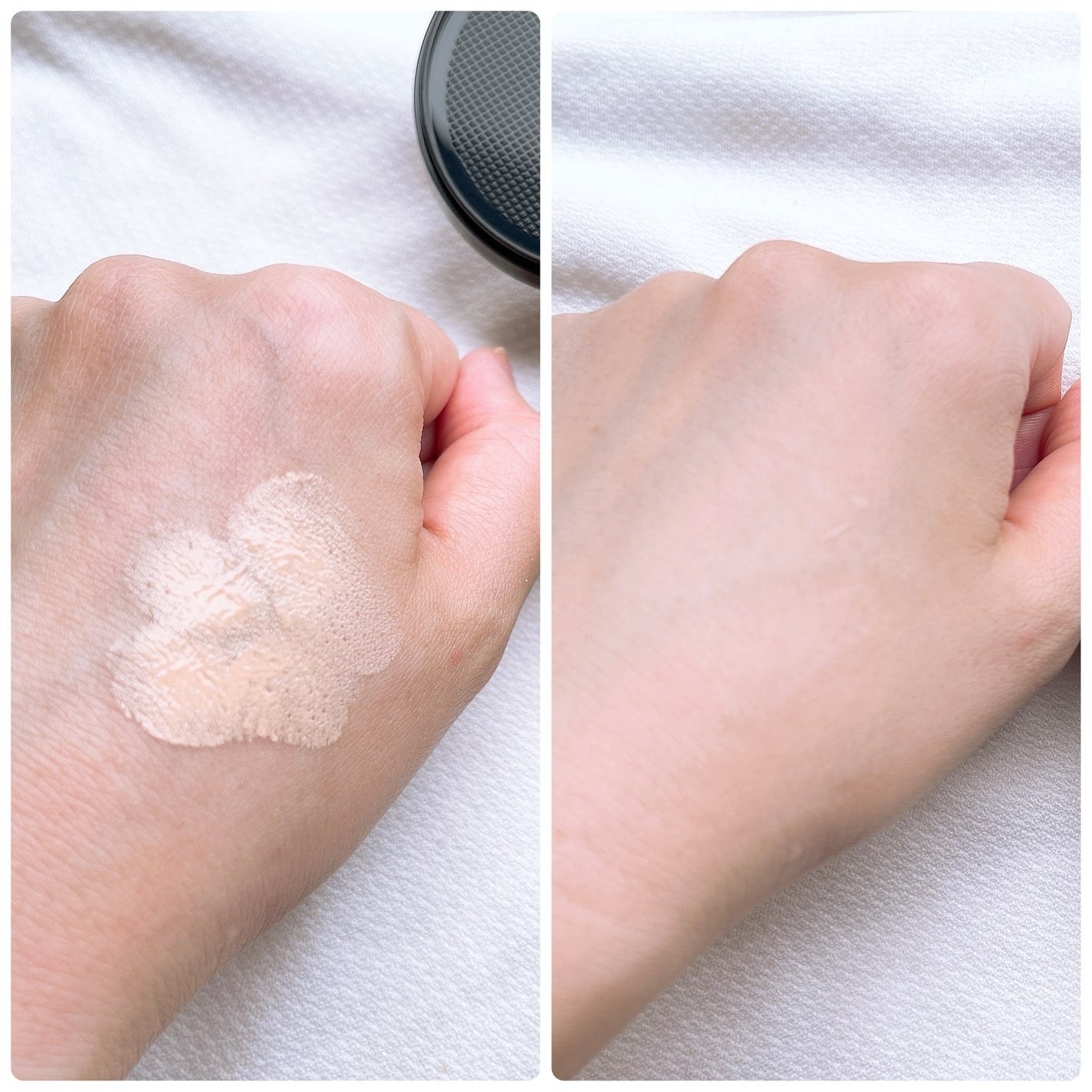 レイヤリングフィット グロークッションEX/TFIT/クッションファンデーションを使ったクチコミ(3枚目)