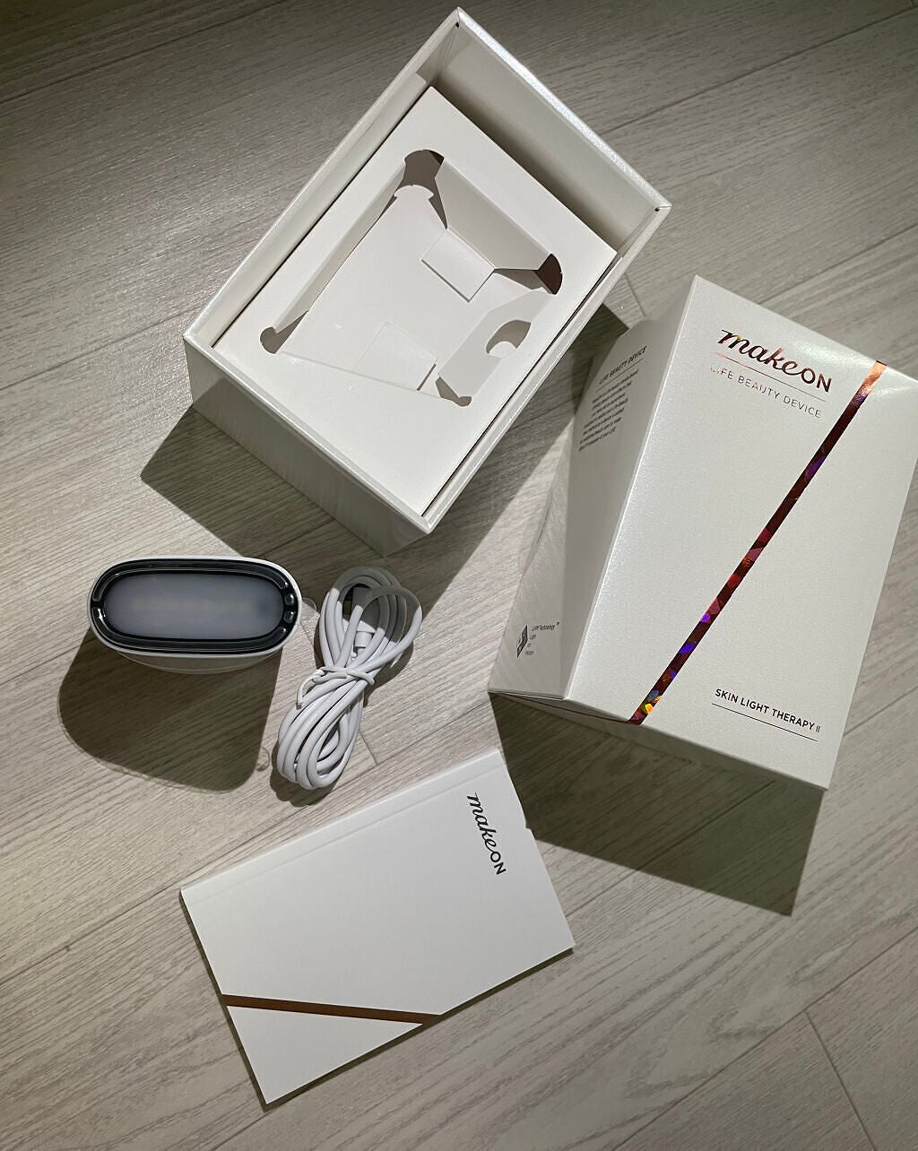 スキンライトセラピーII/Makeon/美顔器・マッサージを使ったクチコミ(4枚目)