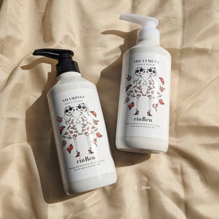 シャンプー/トリートメント ローズ&ツバキ/rinRen(凛恋)/市販シャンプーを使ったクチコミ(1枚目)