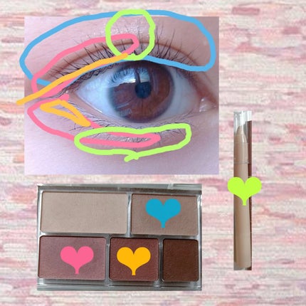 パーフェクトマルチアイズ/キャンメイク/アイシャドウパレットを使ったクチコミ(2枚目)