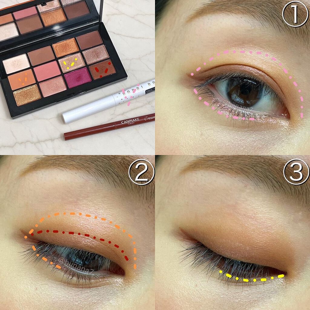 クリーミータッチライナー/キャンメイク/ジェルアイライナーを使ったクチコミ(3枚目)