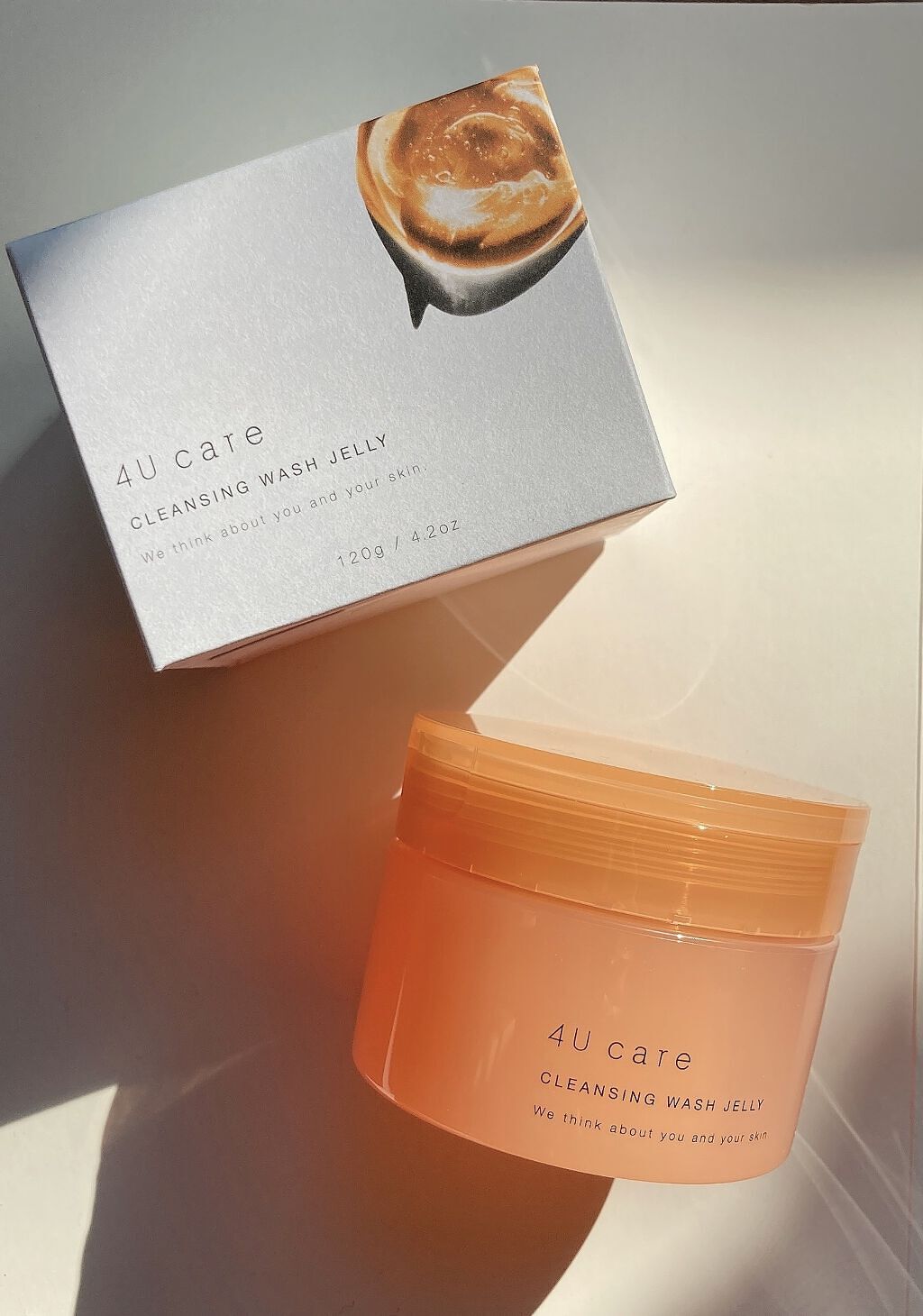 クレンジング洗顔ジェリー/4U care/クレンジングジェルを使ったクチコミ（1枚目）
