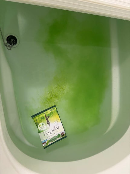 アーユルタイム レモングラス&ベルガモットの香り/バスクリン/無機塩系入浴剤を使ったクチコミ(4枚目)