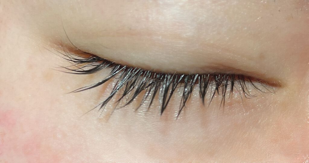 トゥルーアイラッシュセラム/mude./まつげ美容液を使ったクチコミ（3枚目）