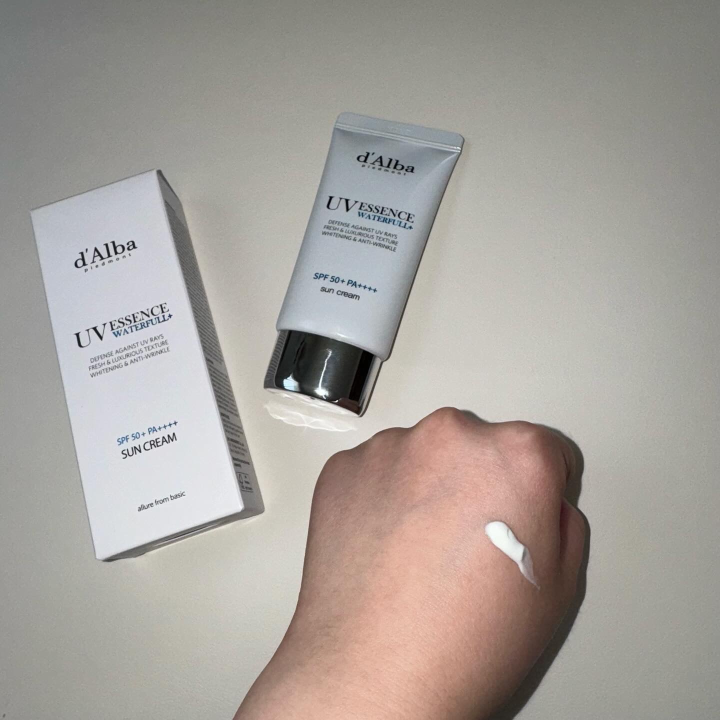 ダルバ ウォータフル エッセンス サンクリーム/ダルバ/日焼け止めクリームを使ったクチコミ（2枚目）