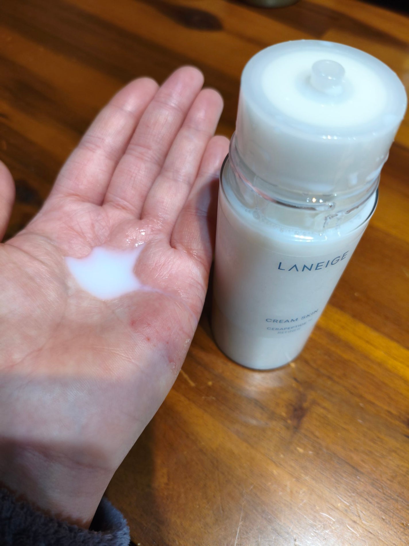 クリームスキン ローション/LANEIGE/化粧水を使ったクチコミ(3枚目)