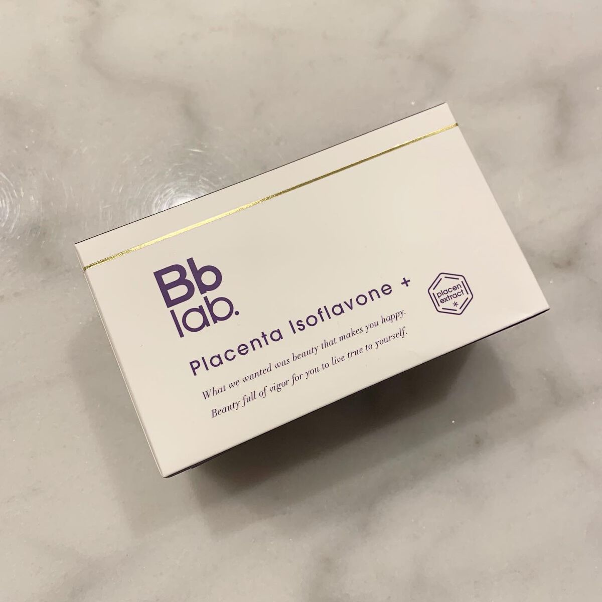 プラセンタ イソフラボン+/Bb lab./美容サプリメントを使ったクチコミ(1枚目)