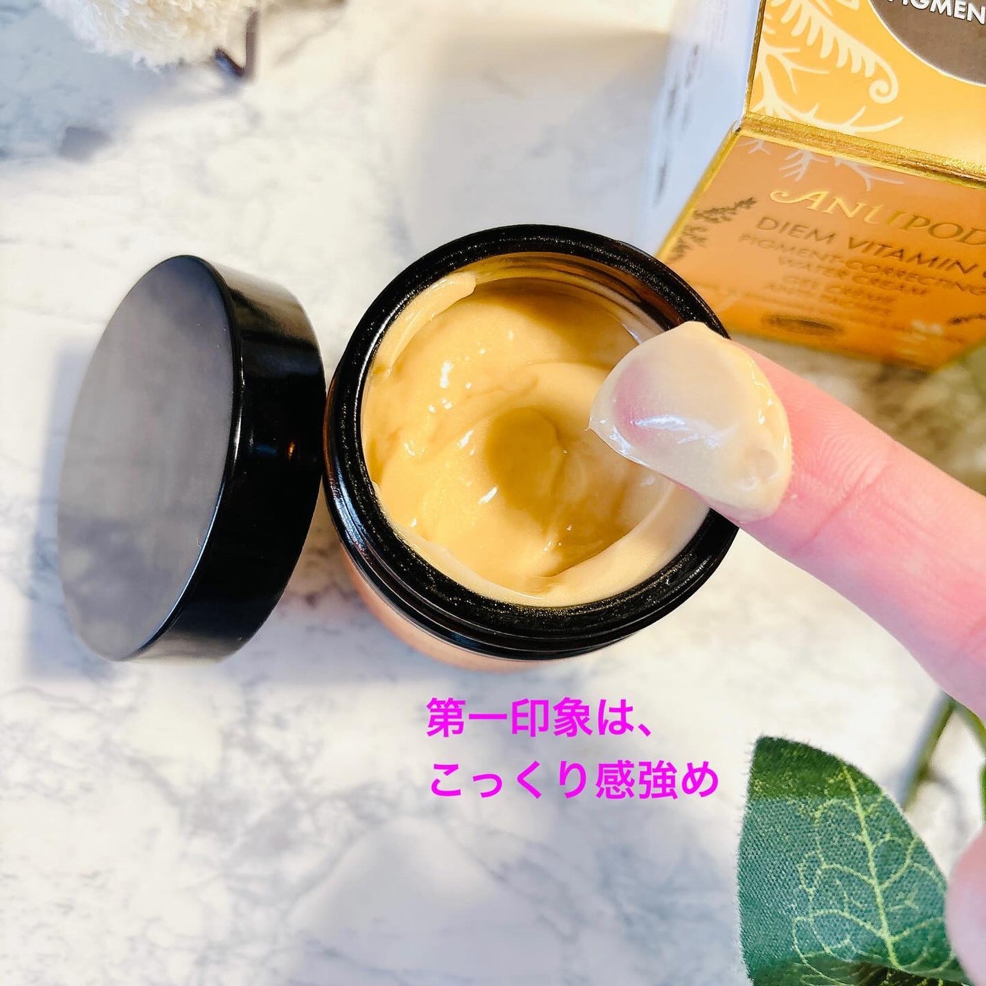 ディエム C ウォータークリーム/Antipodes/フェイスクリームを使ったクチコミ(4枚目)