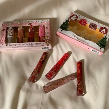 クリスマス メルテッド キス リキッド リップスティック セット/Too Faced/口紅を使ったクチコミ（1枚目）