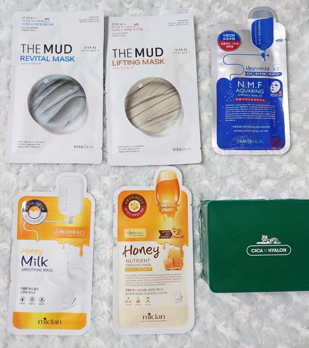 N.M.FアクアアンプルマスクJEX/MEDIHEAL/シートマスク・パックを使ったクチコミ(2枚目)