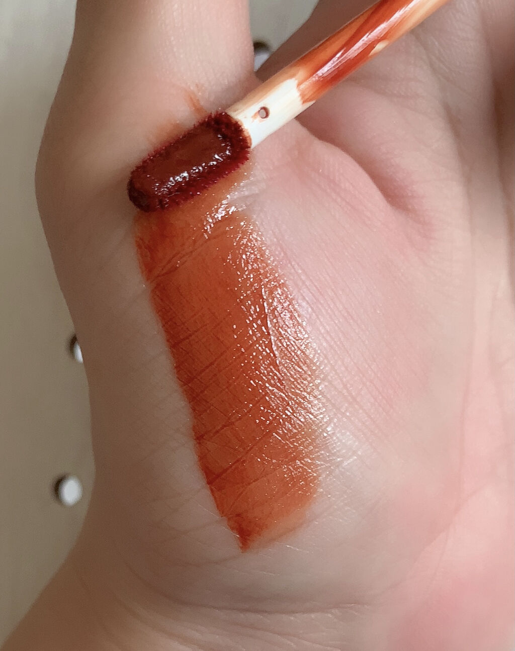 ジューシーリップティント/キャンメイク/口紅を使ったクチコミ（2枚目）