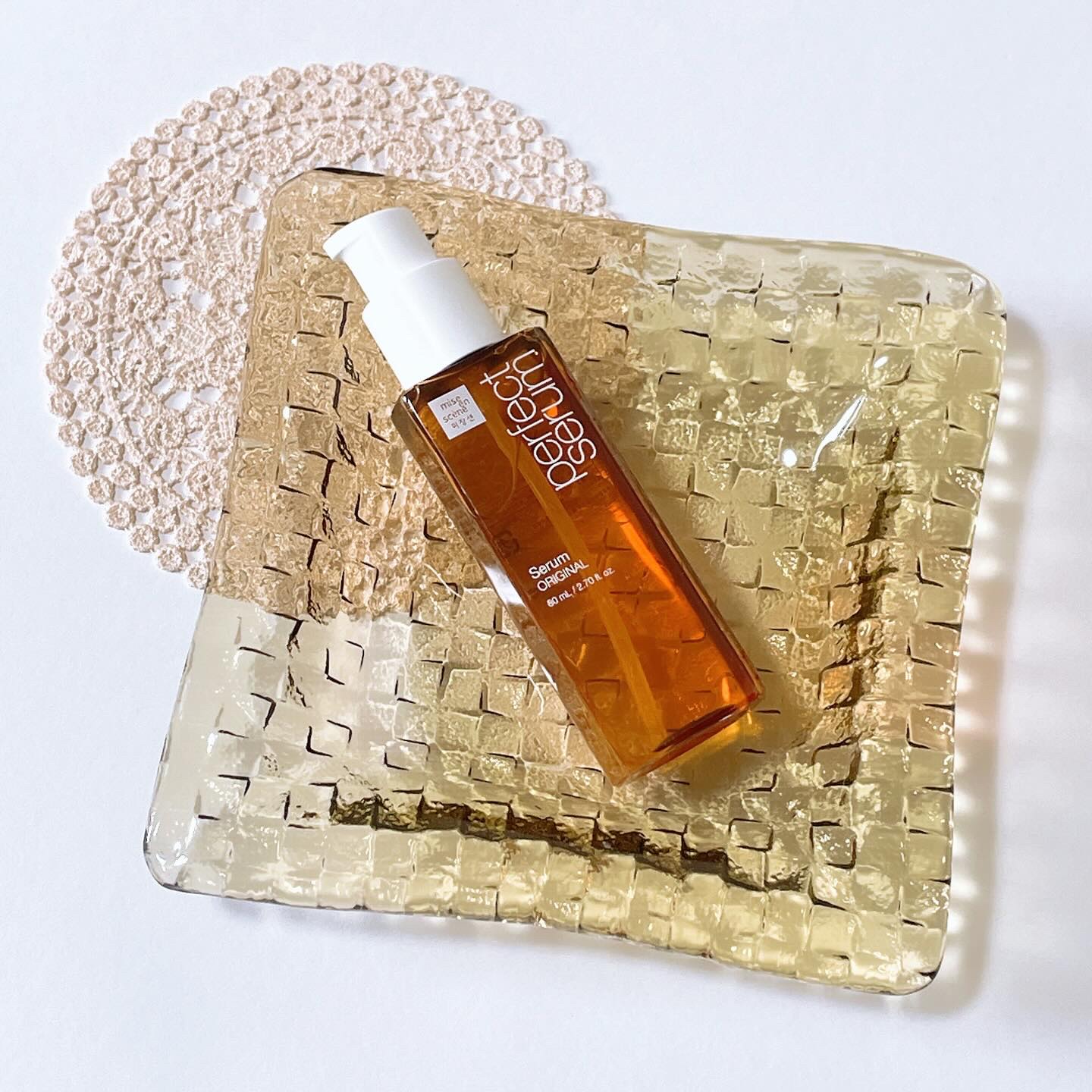  パーフェクトセラム オリジナルセラム/miseenscene/アウトバストリートメントを使ったクチコミ（3枚目）