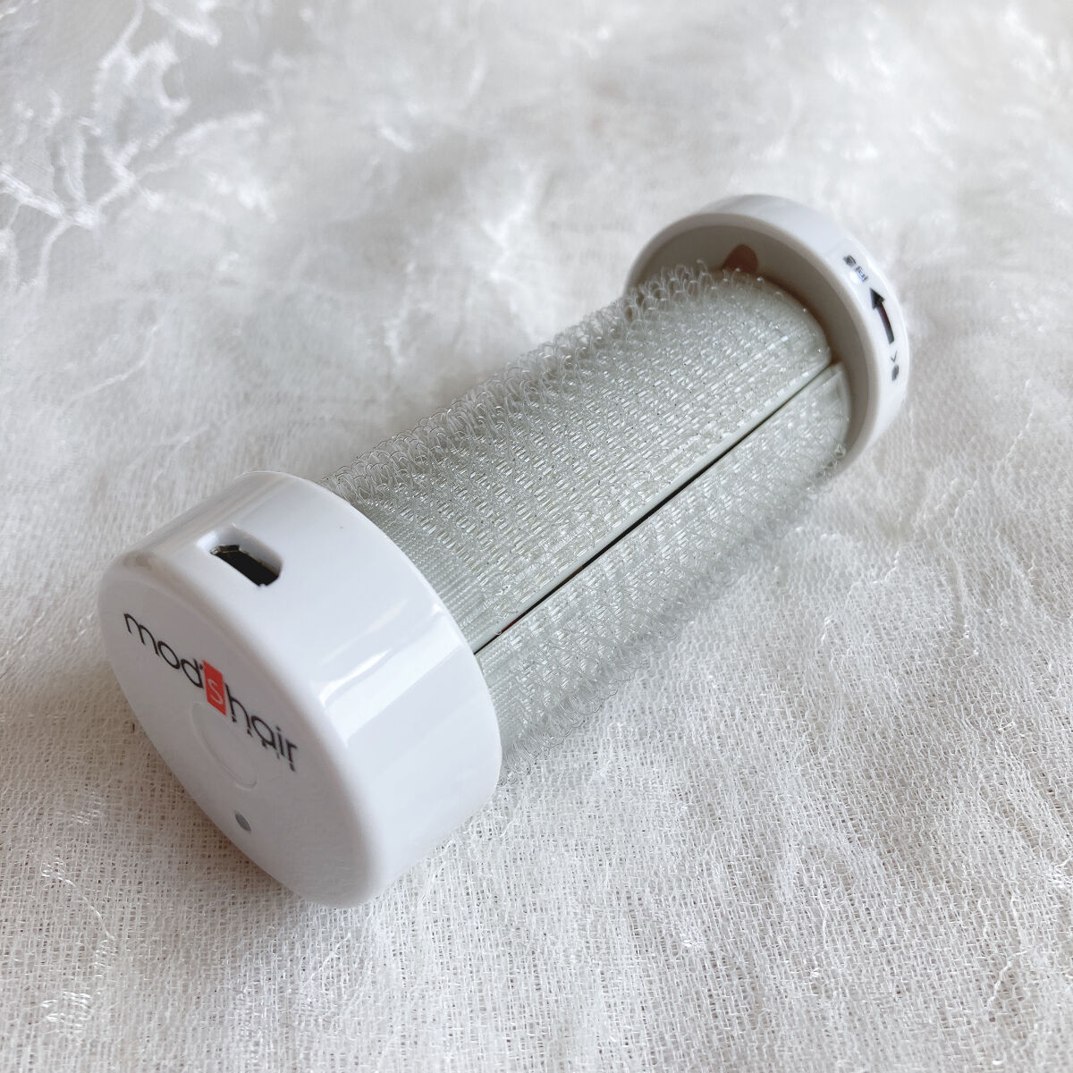 スタイリッシュ アジャストモバイルホットカーラー MHC-0140-W/mod's hair/カールアイロンを使ったクチコミ（3枚目）