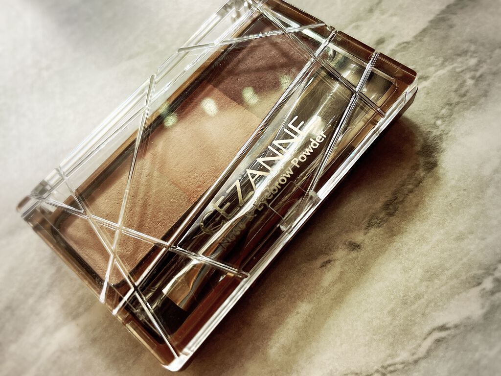 ノーズ＆アイブロウパウダー/CEZANNE/パウダーアイブロウを使ったクチコミ（2枚目）