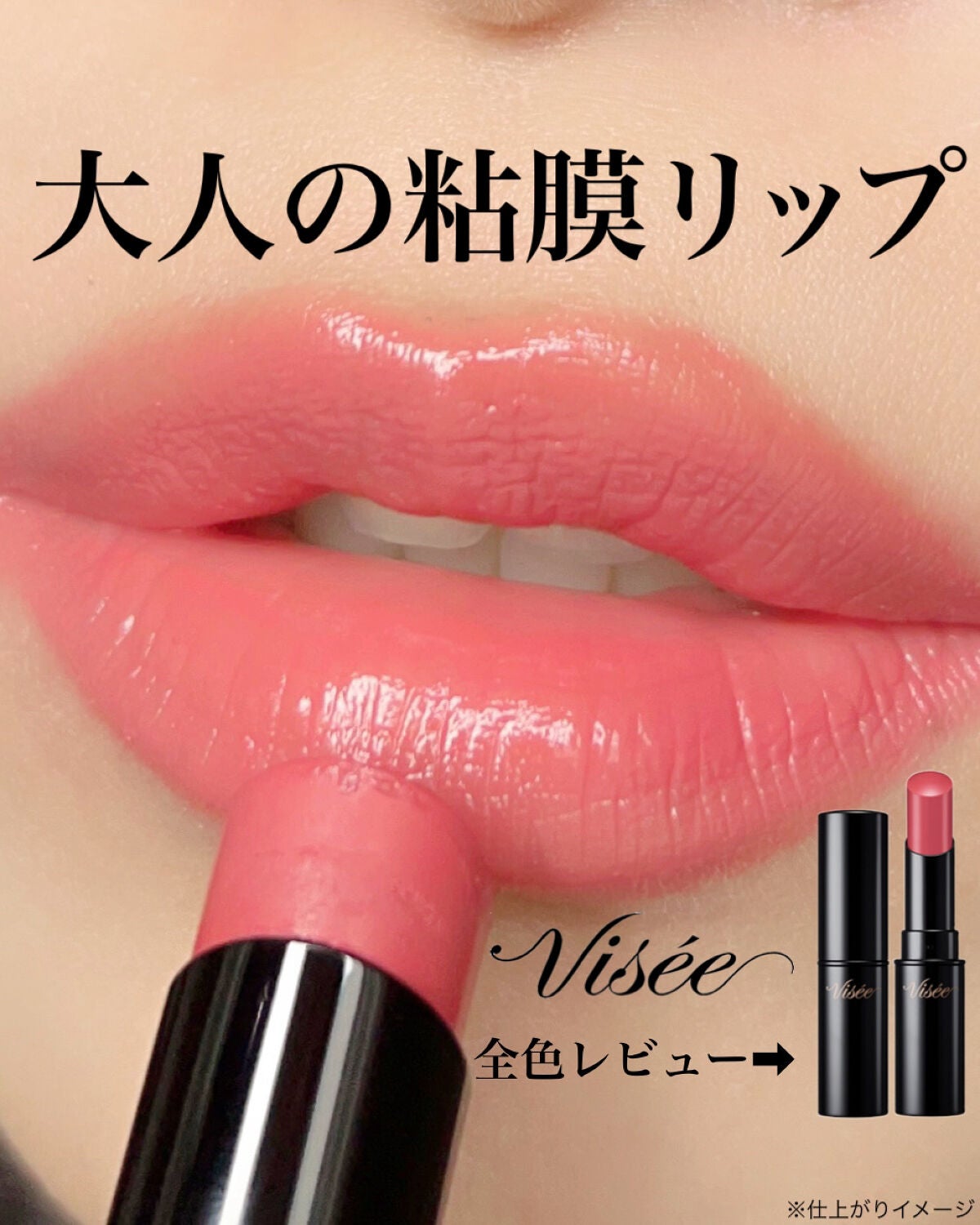 ネンマクフェイク ルージュ/Visée/口紅を使ったクチコミ(1枚目)