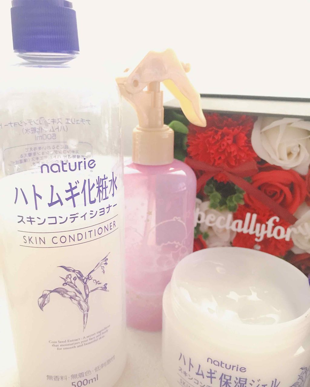 ハトムギ保湿ジェル(ナチュリエ スキンコンディショニングジェル)/ナチュリエ/美容液を使ったクチコミ(3枚目)