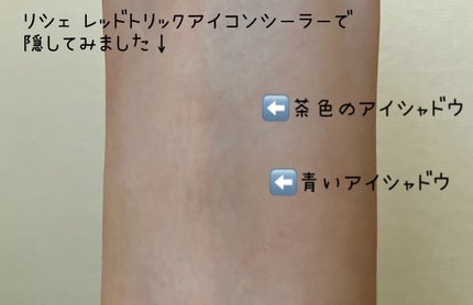 リシェ レッドトリック アイコンシーラー/Visée/パレットコンシーラーを使ったクチコミ(4枚目)