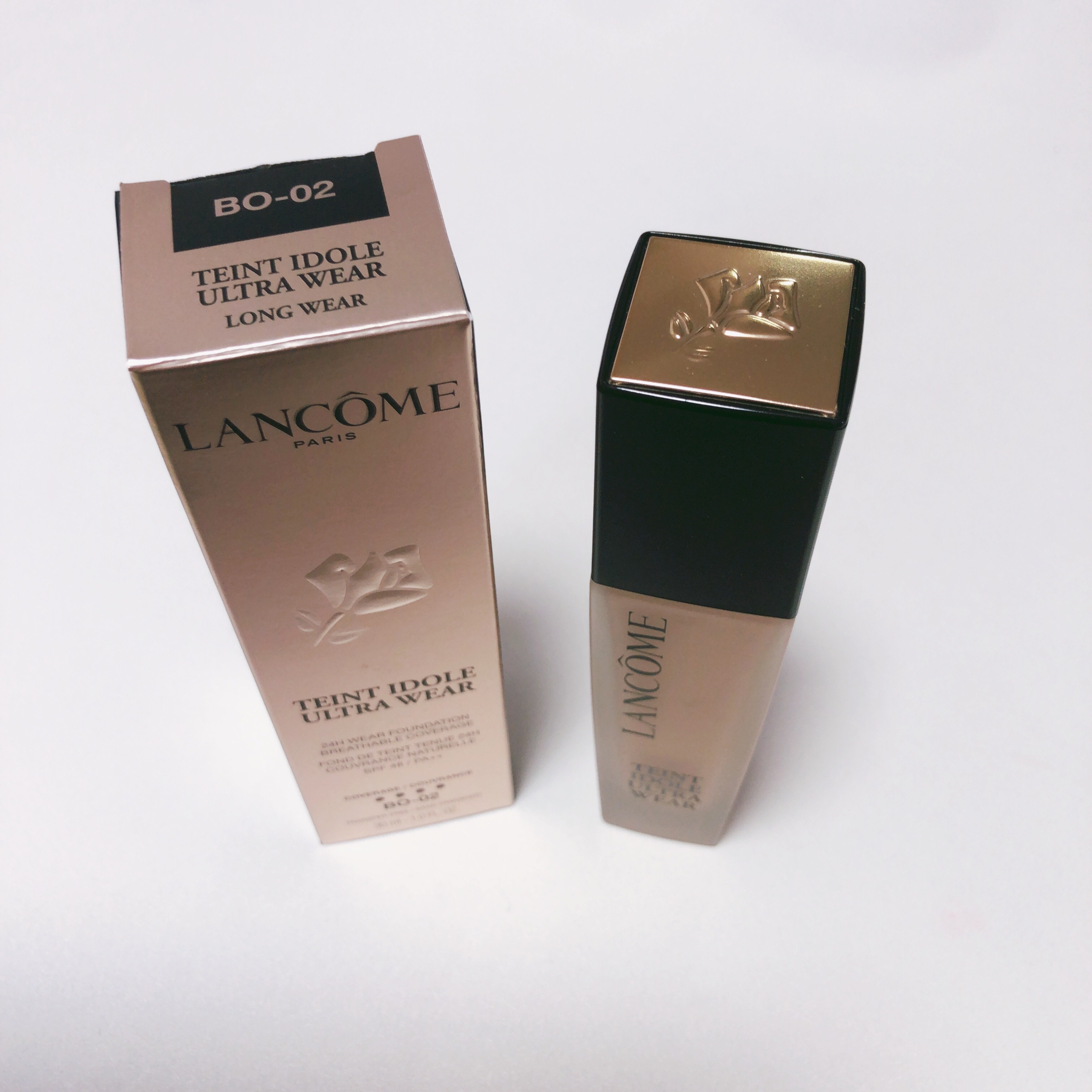 タンイドル ウルトラ ウェア リキッド BO-02/LANCOME/リキッドファンデーションを使ったクチコミ（2枚目）