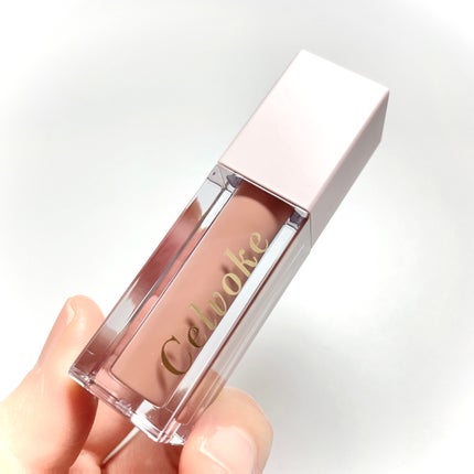 セルヴォーク モイステン リップドロップ/Celvoke/リップグロスを使ったクチコミ(2枚目)