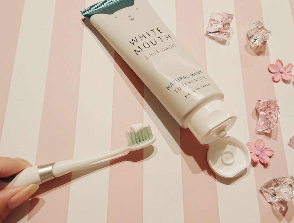 デンタルクレンジングペースト/ホワイトマウス/歯磨き粉を使ったクチコミ（3枚目）